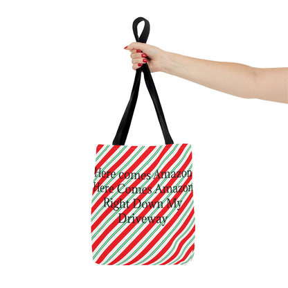 Here Comes Amazon Tote Bag
