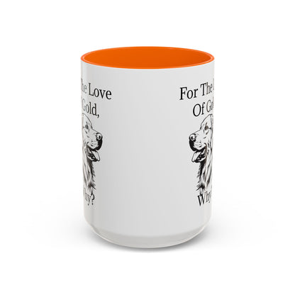 For The Love Of Gold 2-Tone Coffee Mug