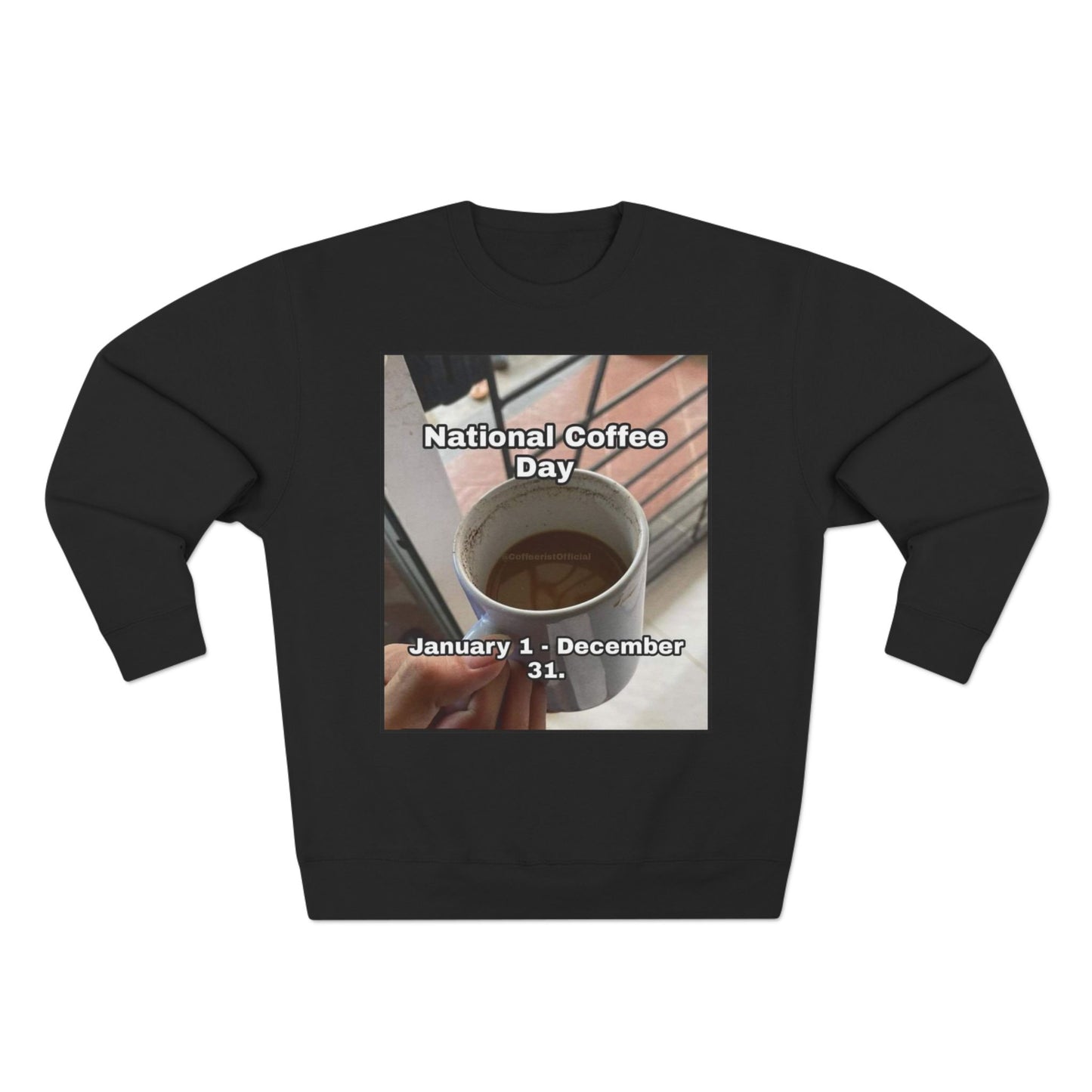 National Coffee Day Unisex Crewneck Sweatshirt