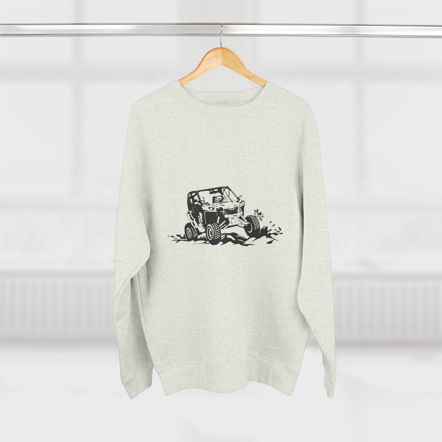 Slingin' Mud Side By Side Unisex Crewneck Sweatshirt