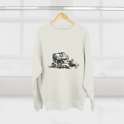 Slingin' Mud Side By Side Unisex Crewneck Sweatshirt