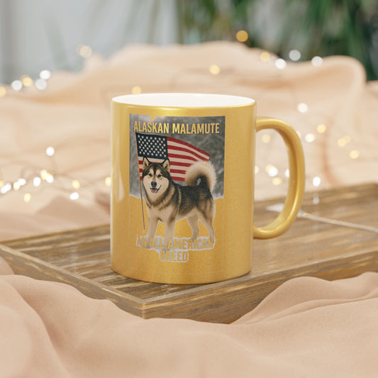 All-American Breed Metallic Coffee Mug
