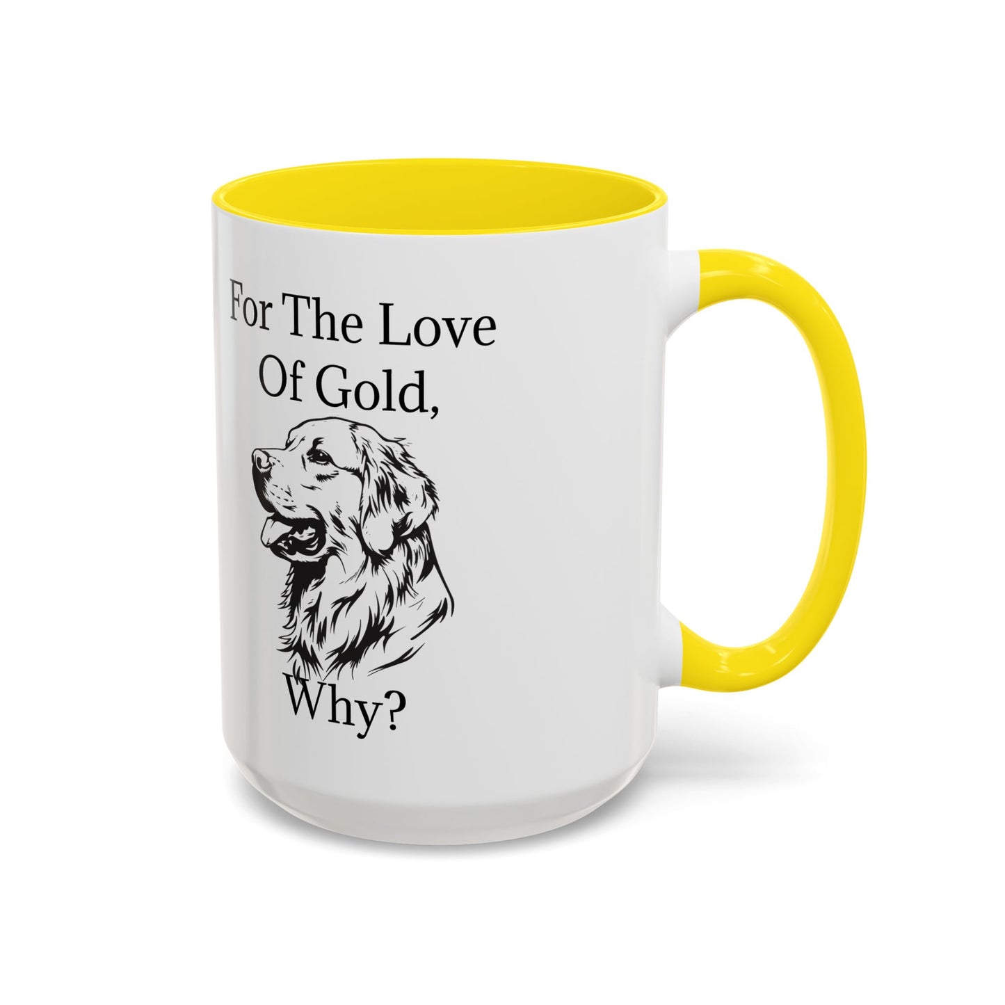 For The Love Of Gold 2-Tone Coffee Mug