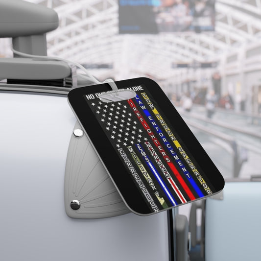 No One Fights Alone Luggage Tag