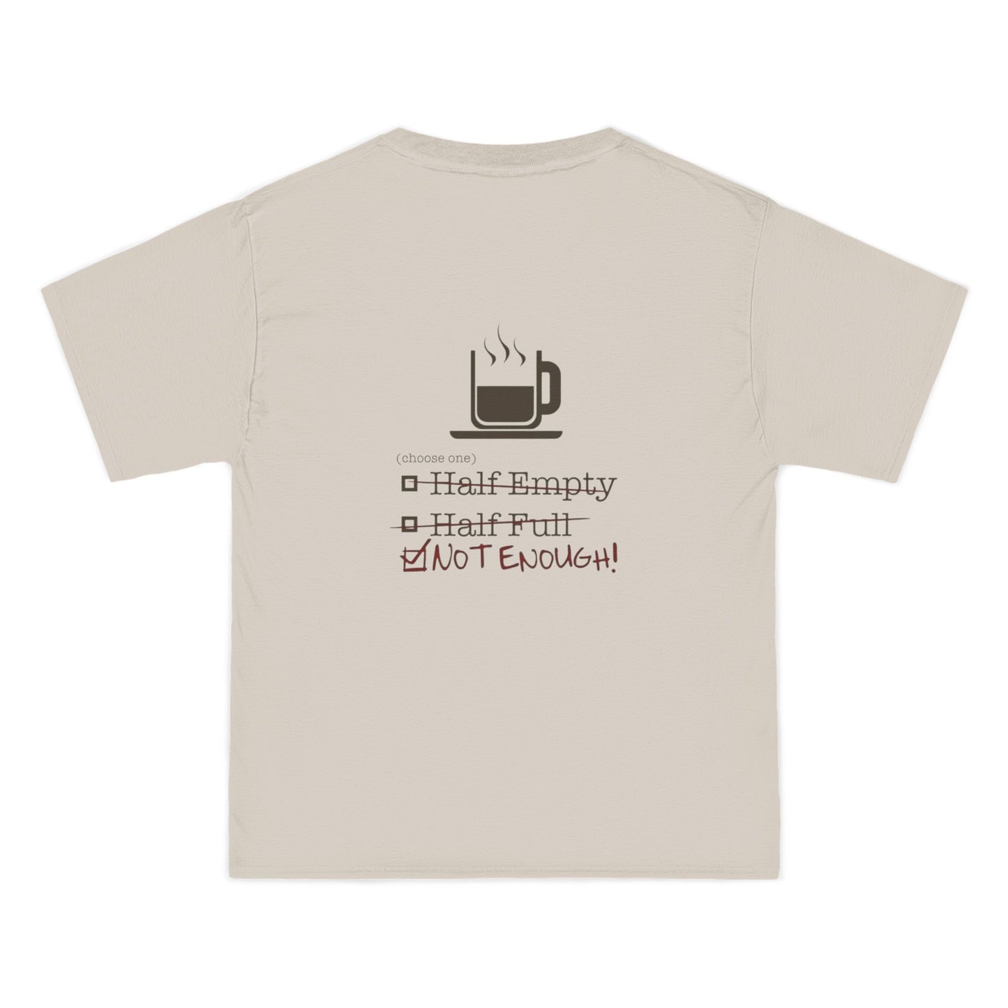 Not Enough Men's Short-Sleeve Crewneck Tee