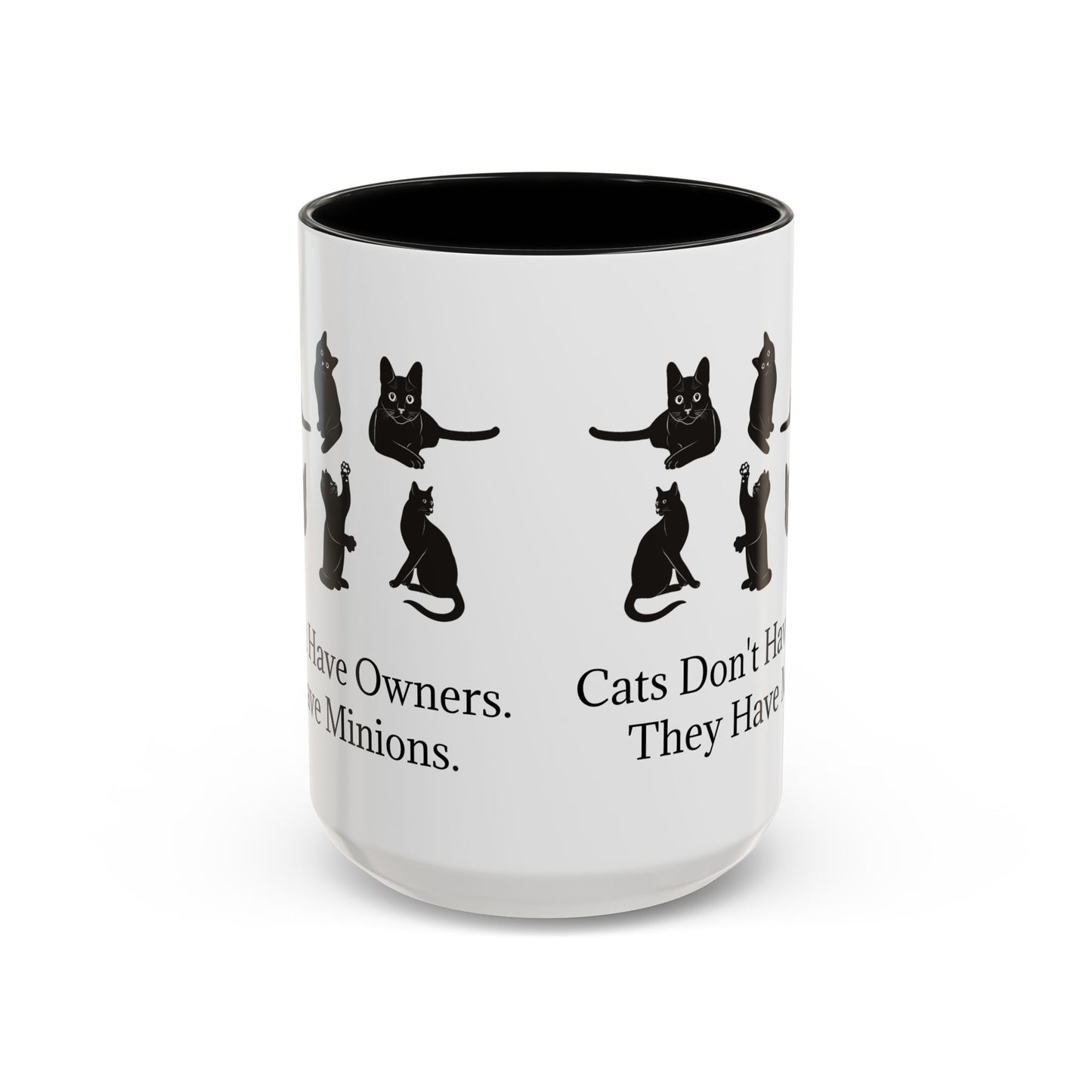 Cat Minions 2-Tone Coffee Mug