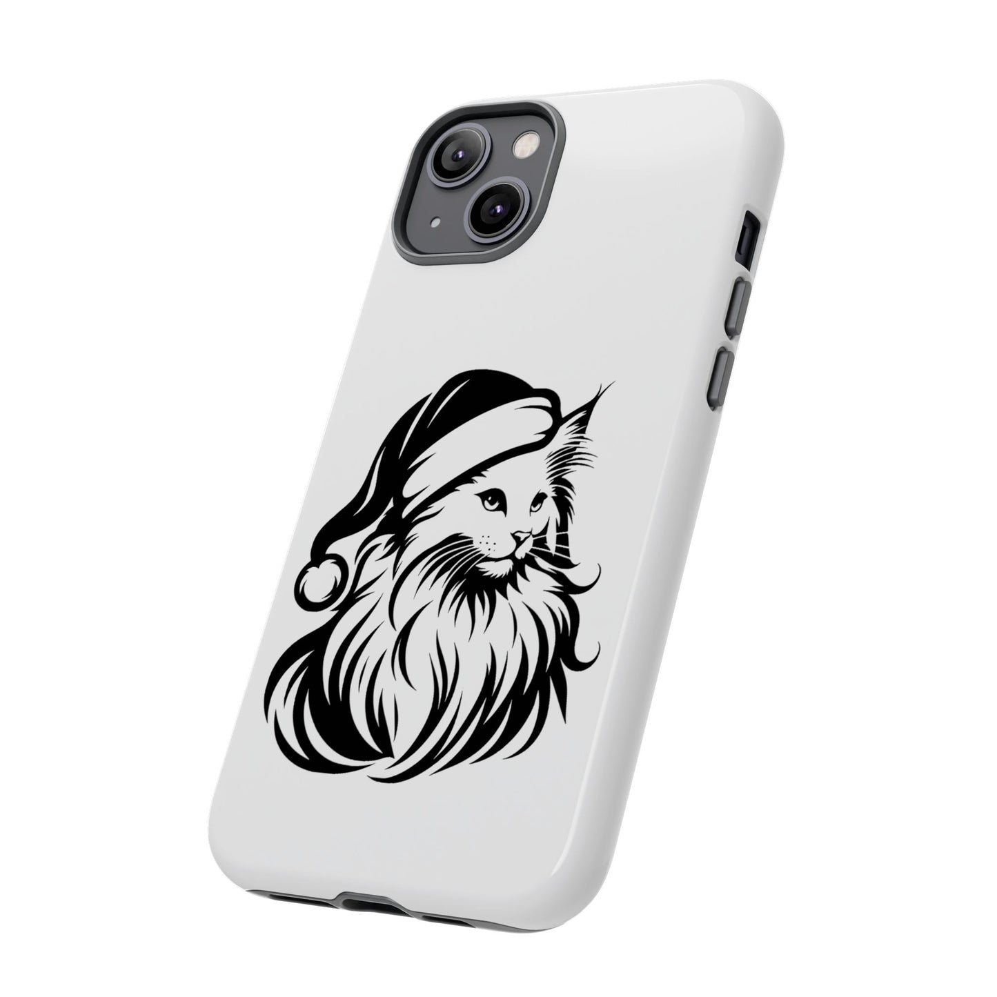 Santa Paws Cat iPhone Case