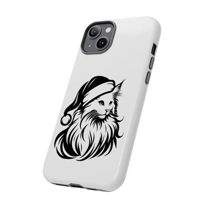 Santa Paws Cat iPhone Case