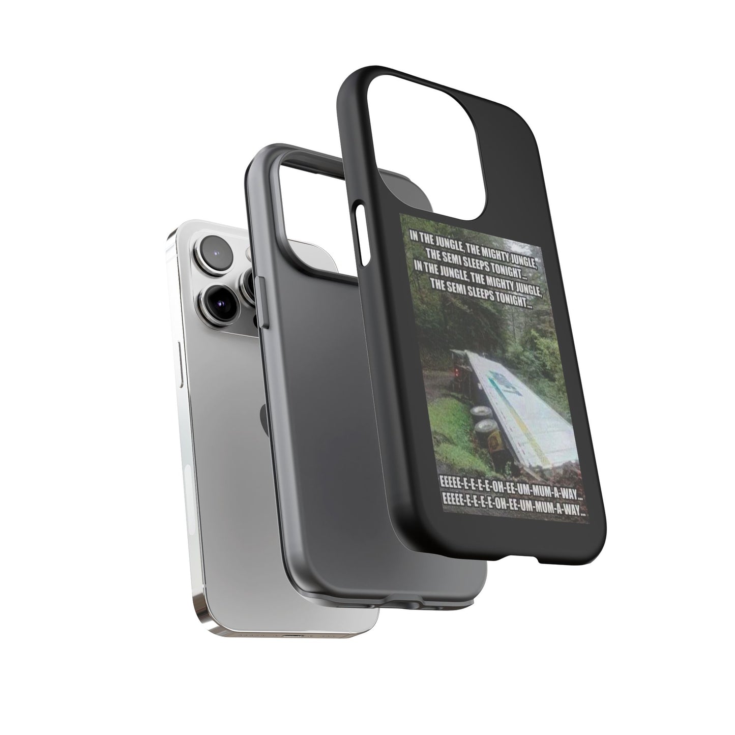 Semi Sleeps iPhone Case