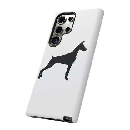 Doberman Silhouette Samsung Case