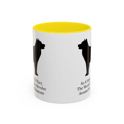 Matter Of Fact Malamute 2-Tone Coffee Mug