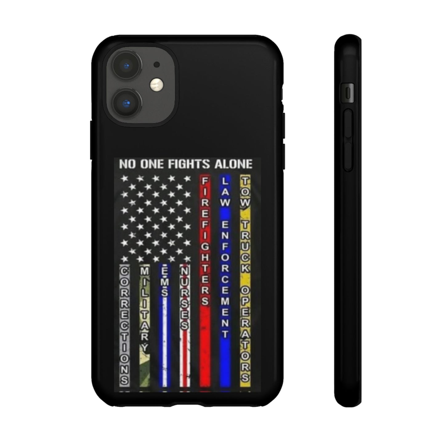 No One Fights Alone iPhone Case