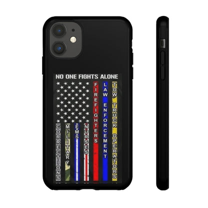 No One Fights Alone iPhone Case