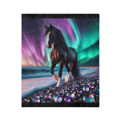 Midnight Magic Velveteen Microfiber Blanket