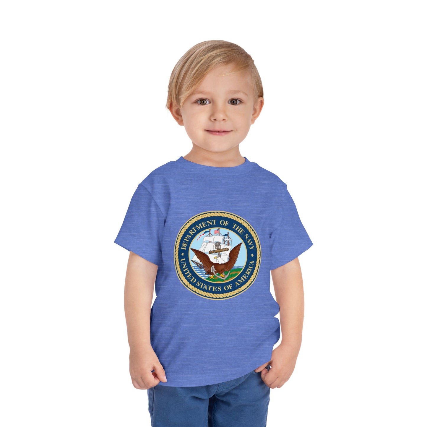 US Navy Toddler Unisex Short Sleeve Crewneck Tee