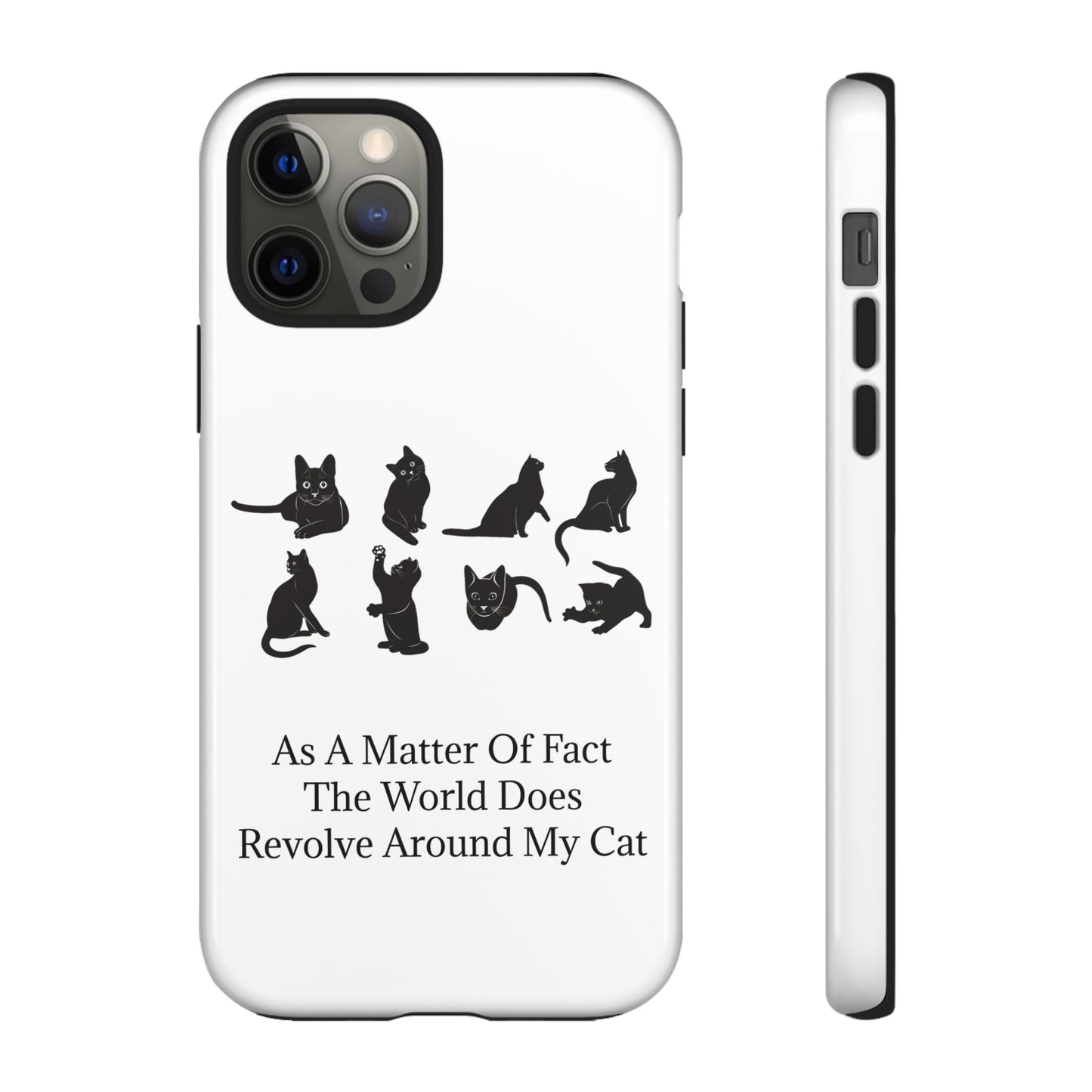 Matter Of Fact Cat iPhone Case