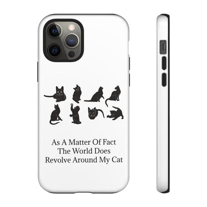 Matter Of Fact Cat iPhone Case