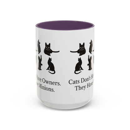 Cat Minions 2-Tone Coffee Mug