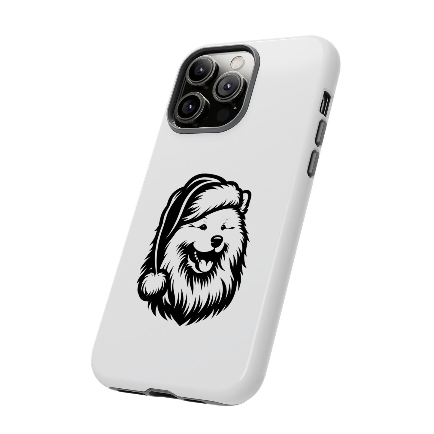 Santa Paws Samoyed iPhone Case