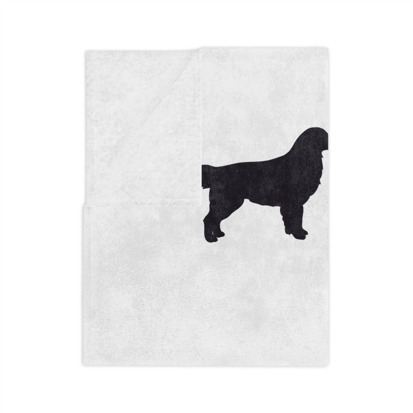 Golden Silhouette Velveteen Microfiber Blanket