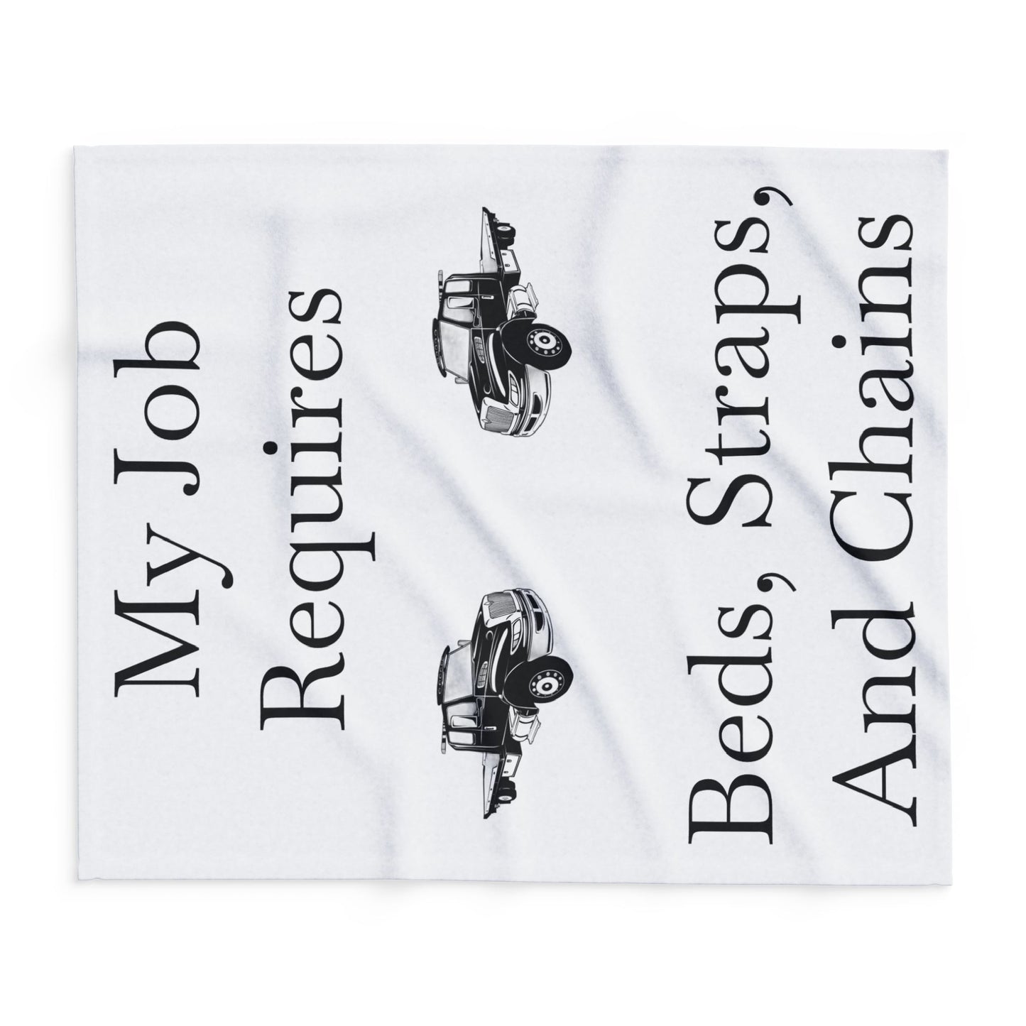 Beds, Straps, And Chains Arctic Fleece Blanket