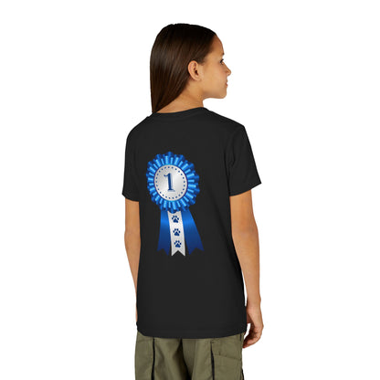 Show Ribbon Youth Unisex Short Sleeve Crewneck Tee