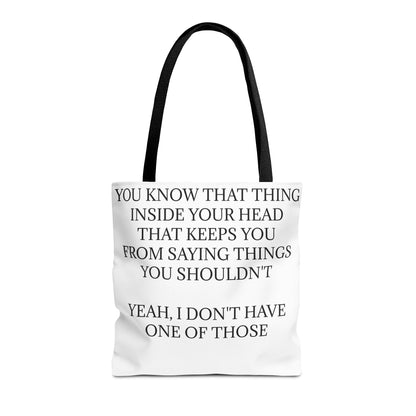 No Filter Tote Bag