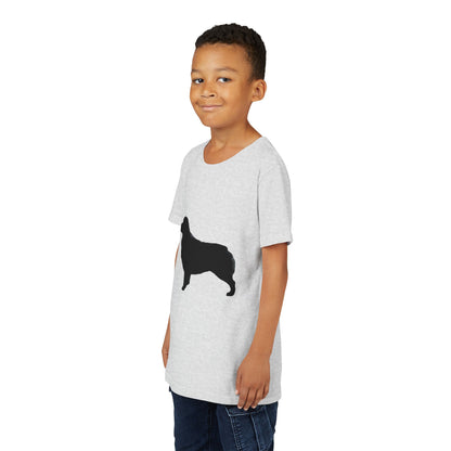 Aussie Silhouette Youth Unisex Short Sleeve Crewneck Tee