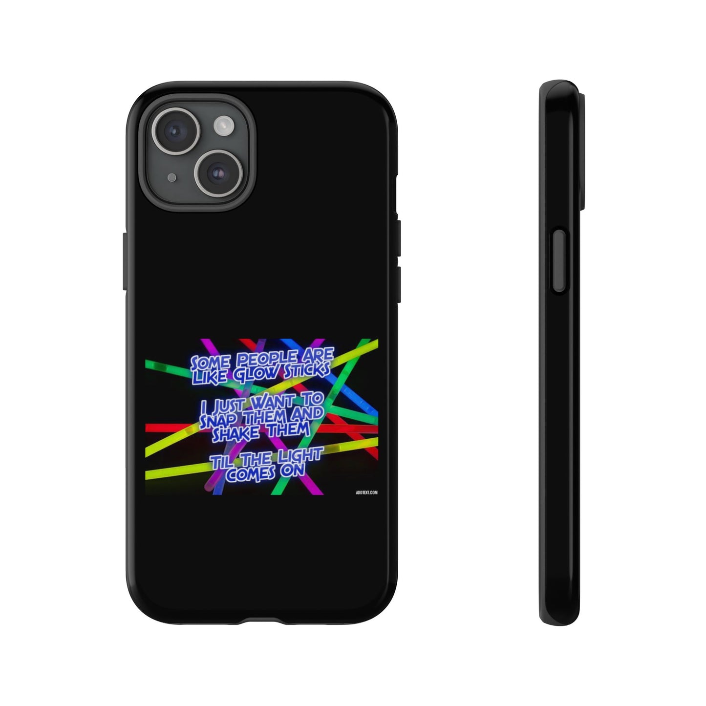 Glow Sticks iPhone Case