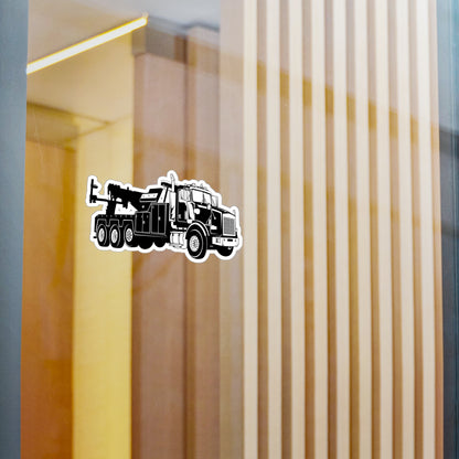 Heavy Tow Truck Vinyl Decal