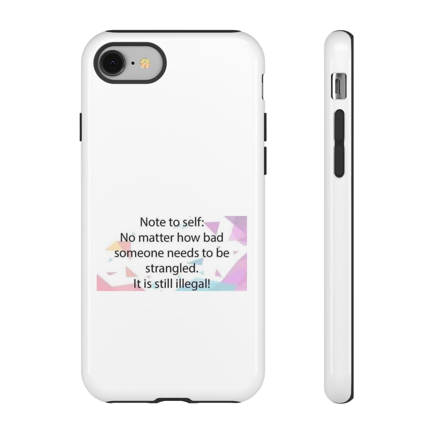 Note To Self iPhone Case