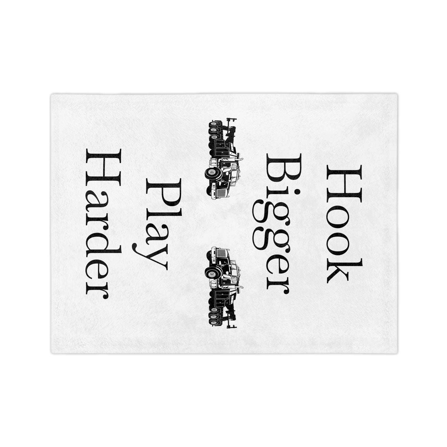 Hook Bigger Velveteen Microfiber Blanket