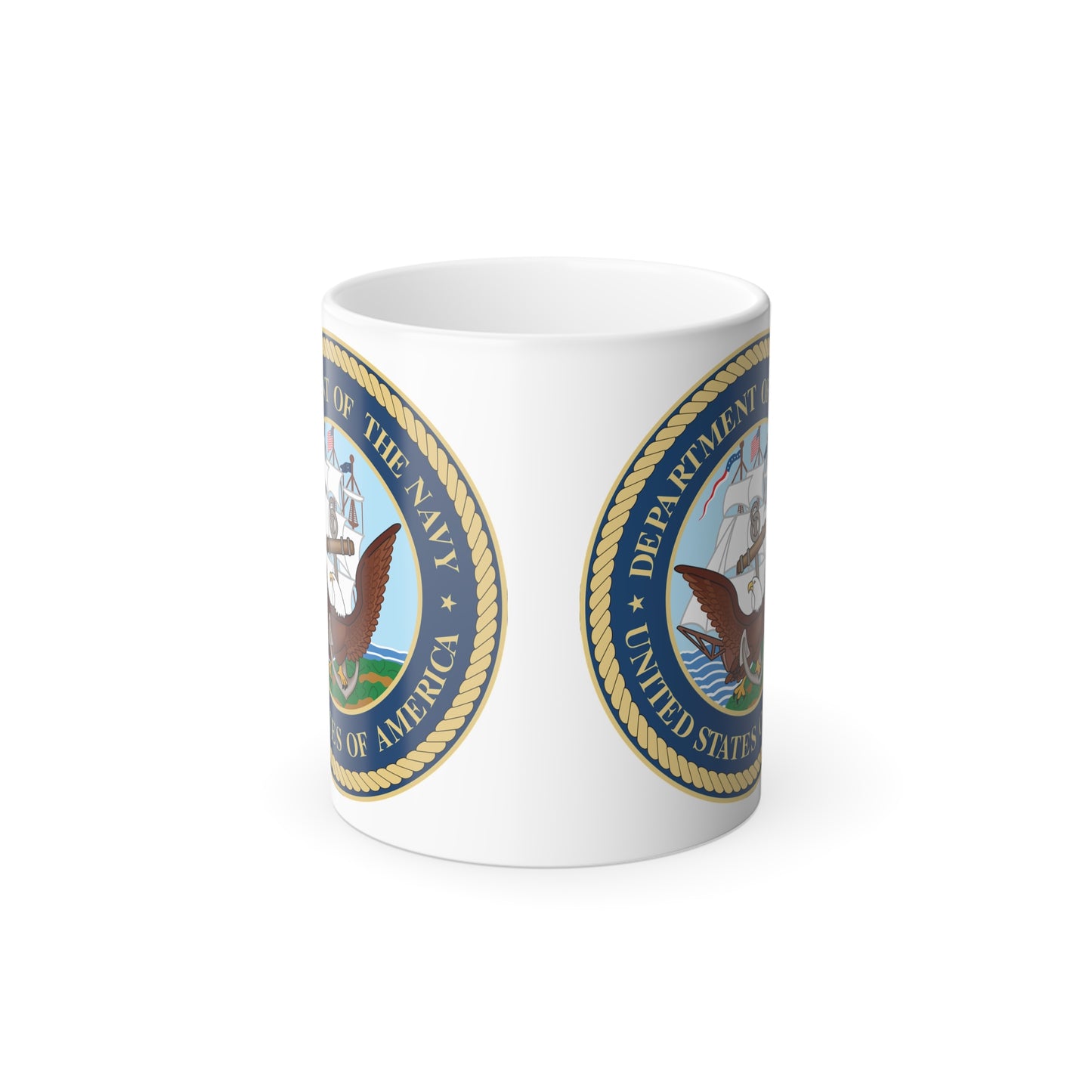 US Navy Color Changing Mug
