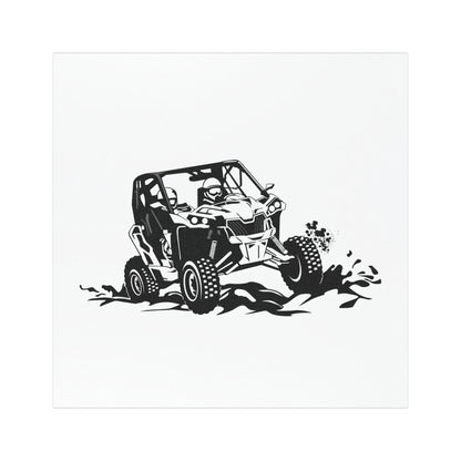 Slingin' Mud Side By Side Indoor/Outdoor Magnet