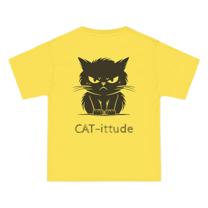 Cat-ittude Men's Short-Sleeve Crewneck Tee
