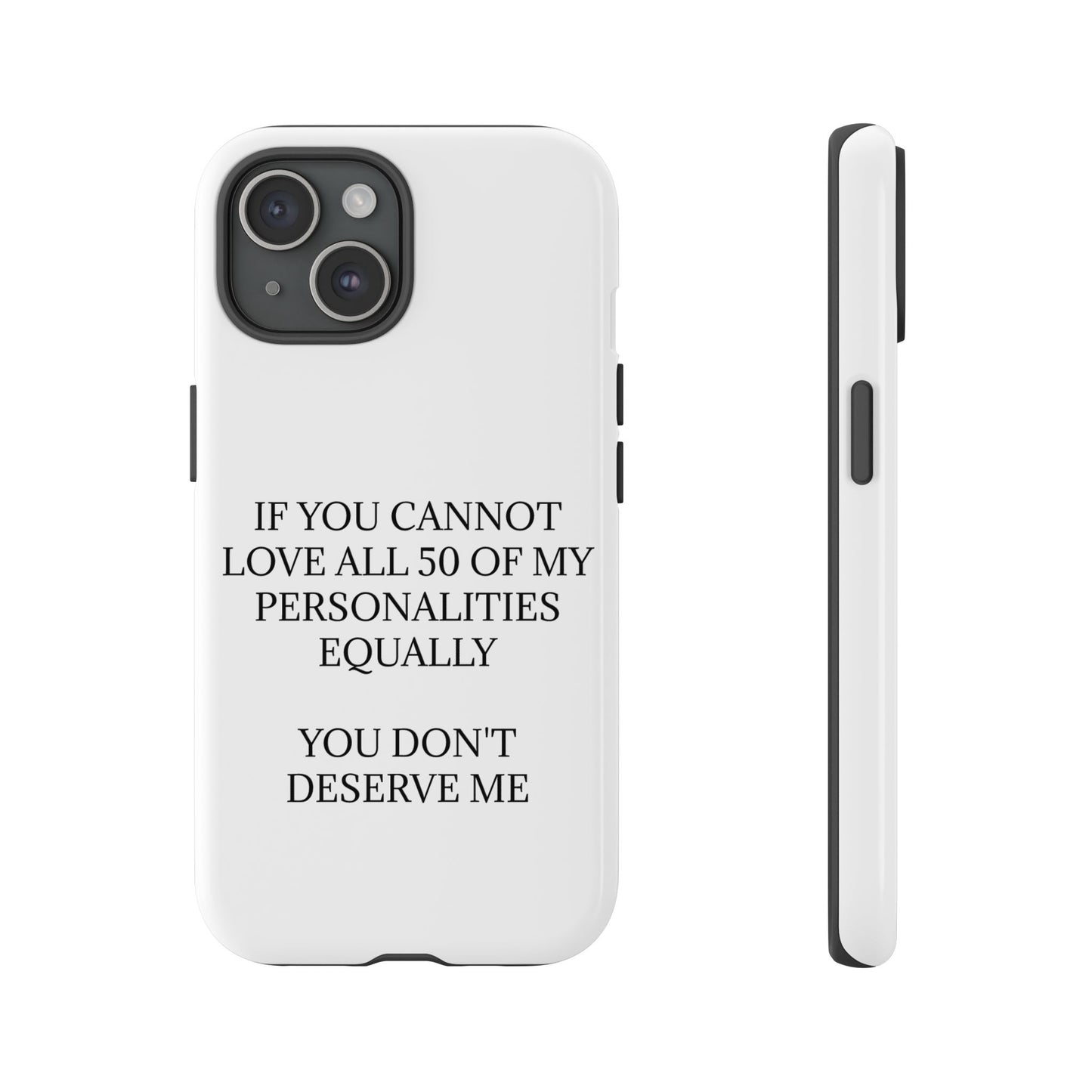 50 Personalities iPhone Case