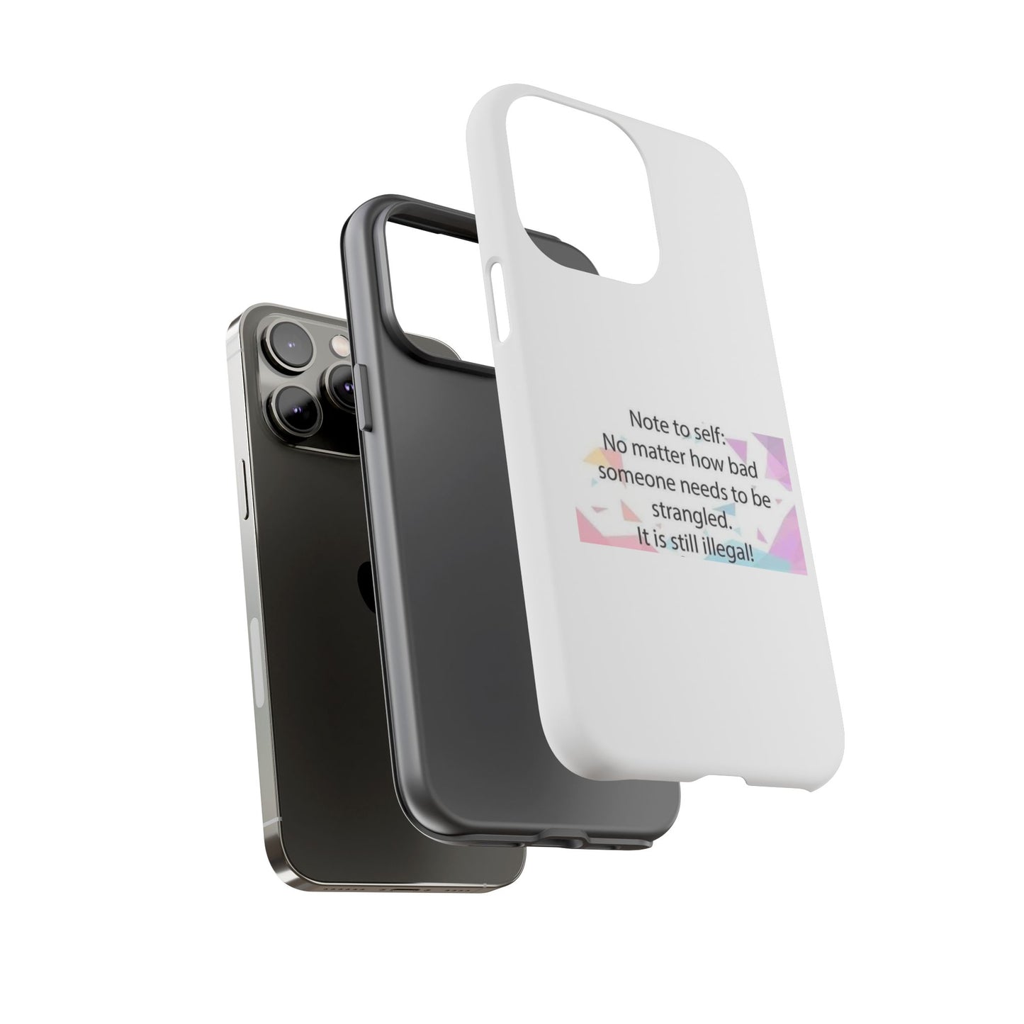 Note To Self iPhone Case