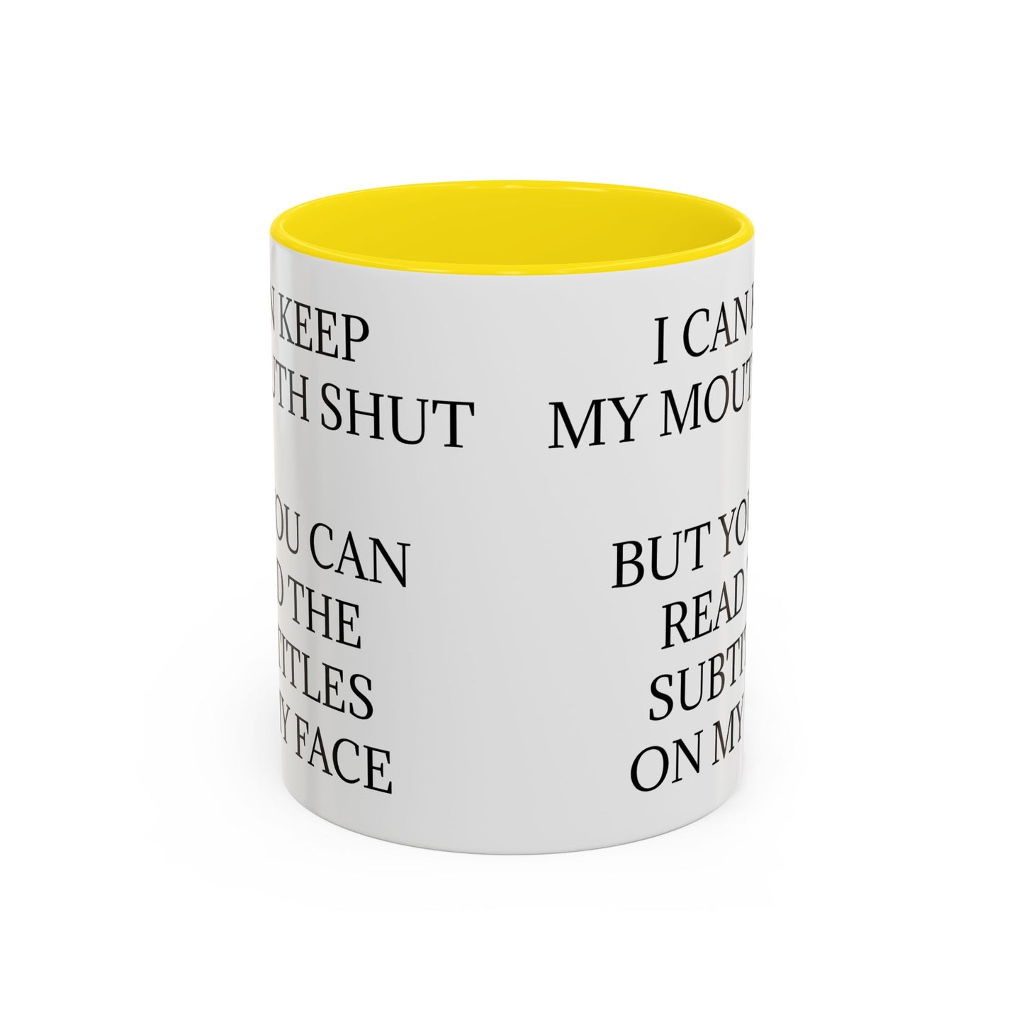 Subtitles 2-Tone Coffee Mug