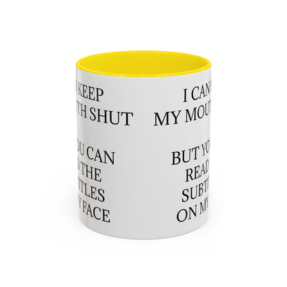 Subtitles 2-Tone Coffee Mug