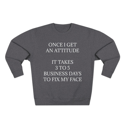 Fix My Face Unisex Crewneck Sweatshirt