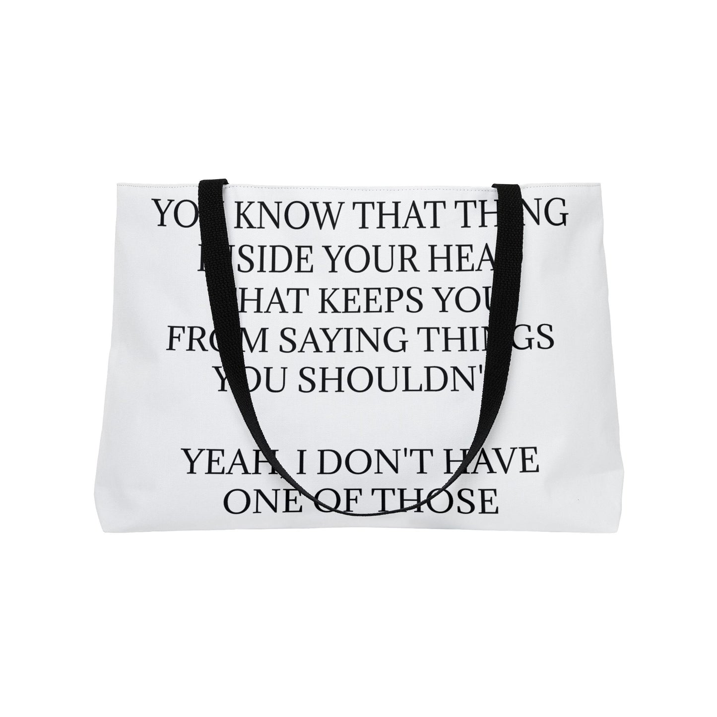 No Filter Weekender Tote Bag