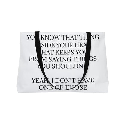 No Filter Weekender Tote Bag