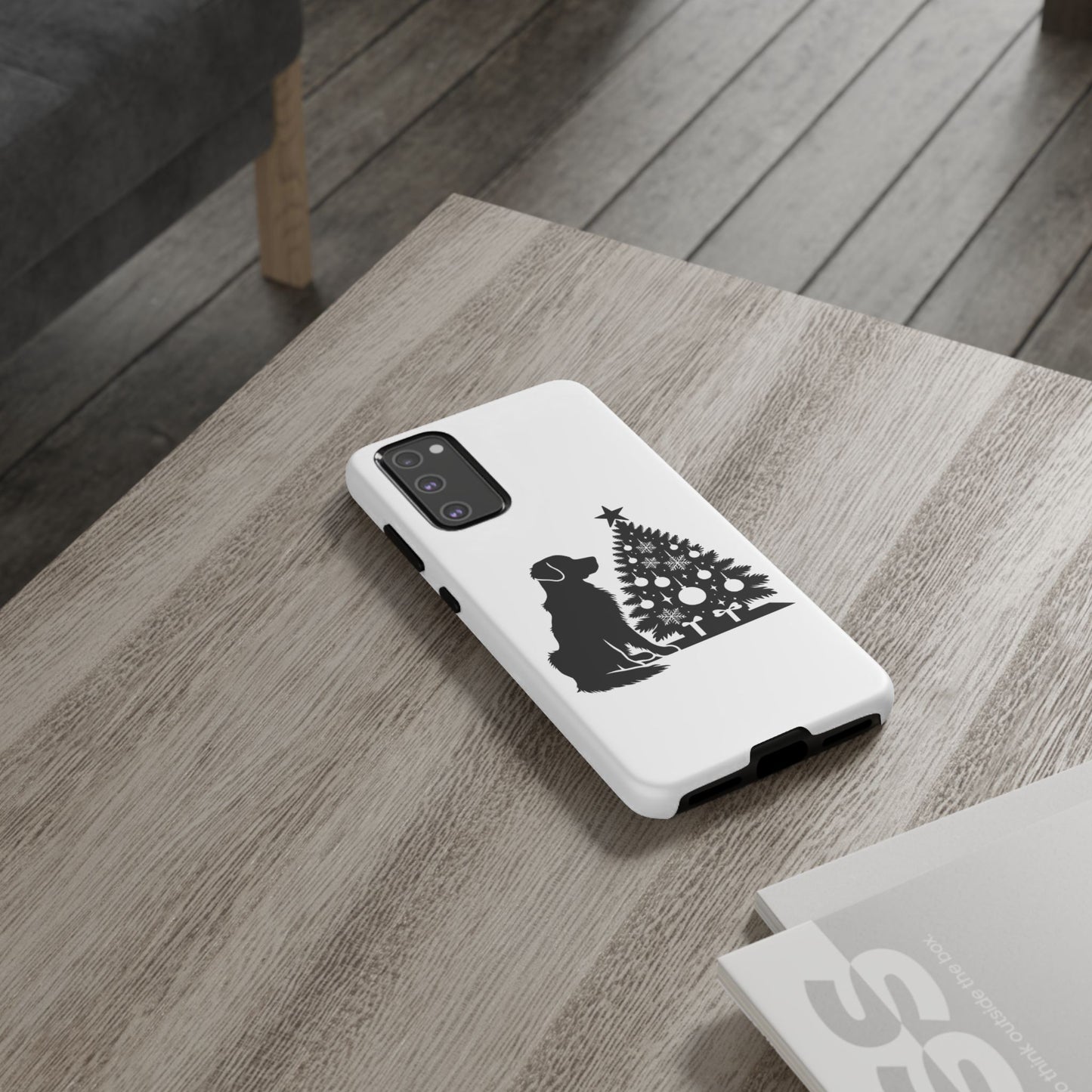 Golden Christmas Tree Samsung Case