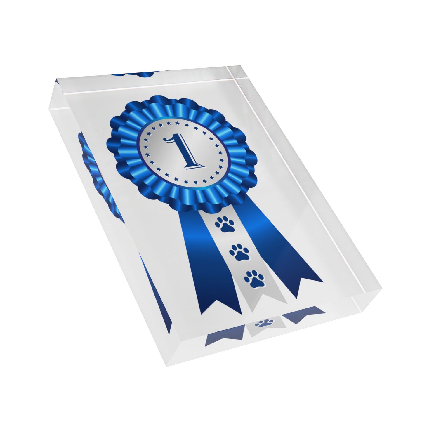 Show Ribbon Acrylic Photo Block
