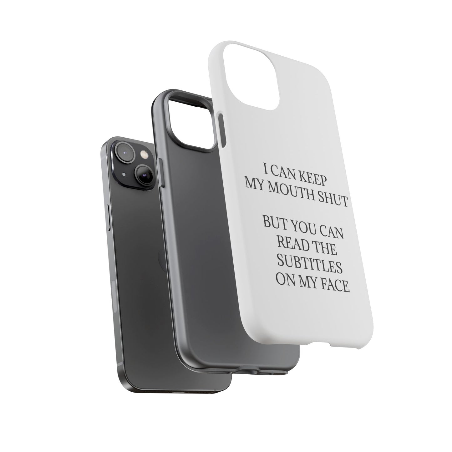 Subtitles iPhone Case
