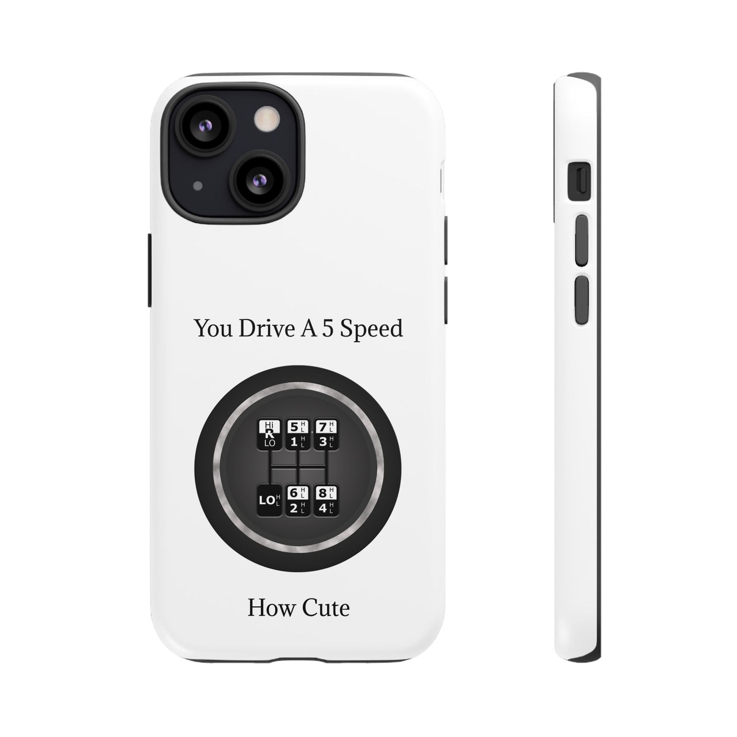 5 Speed How Cute iPhone Case