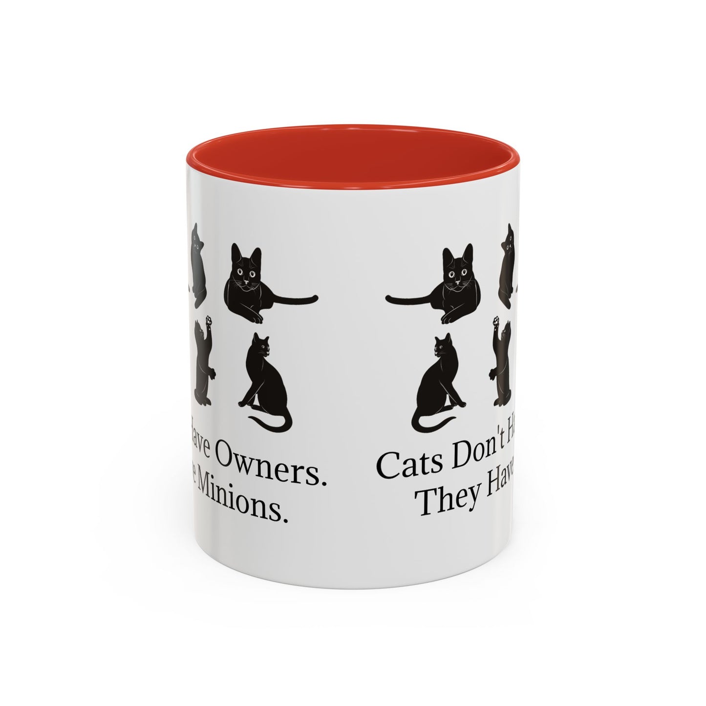 Cat Minions 2-Tone Coffee Mug