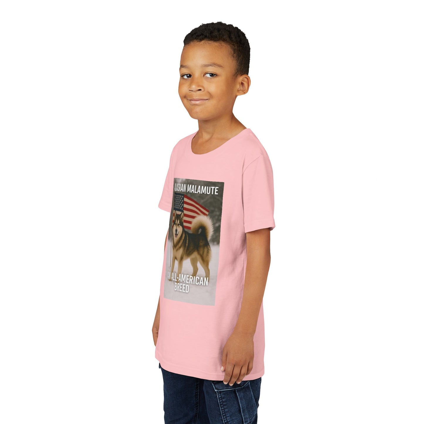 All-American Breed Youth Unisex Short Sleeve Crewneck Tee