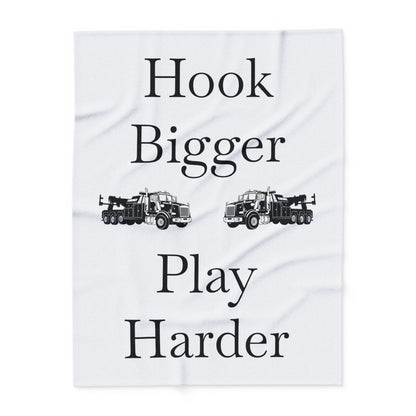 Hook Bigger Arctic Fleece Blanket