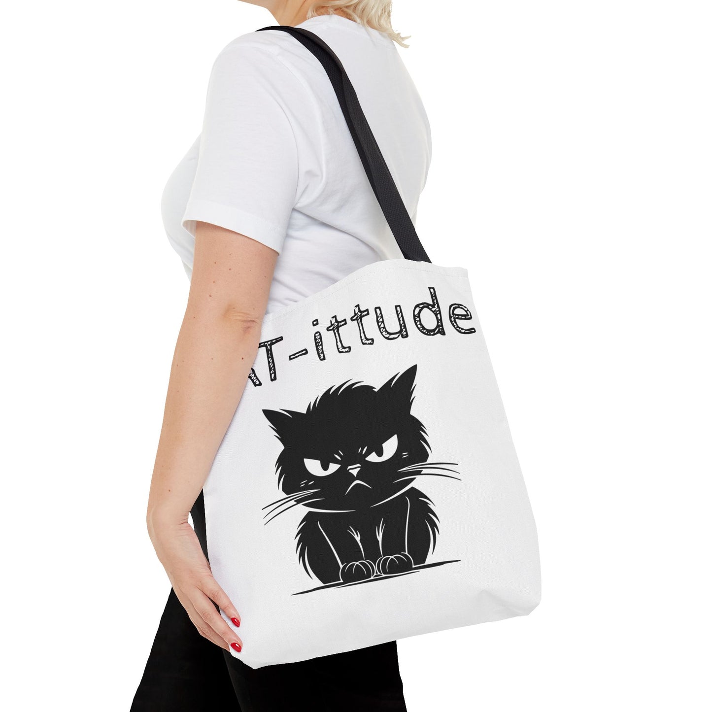 CAT-ittude Tote Bag